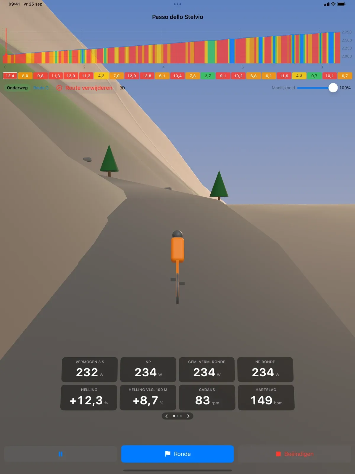 De Passo dello Stelvio op in de 3D-wereld